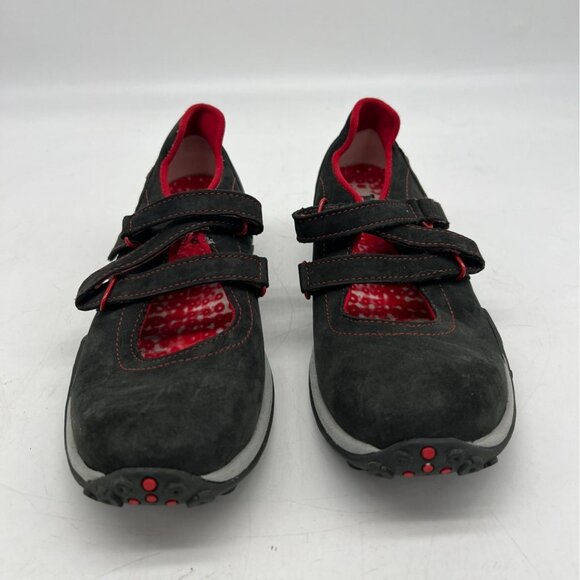 Timberland Womens Mary Jane Sandals Shoes Size 7M Black Leather Strappy Outdoors - Picture 4 of 8